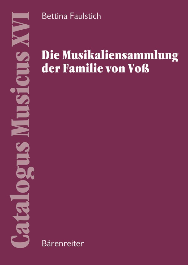 Die Musikaliensammlung der Familie von Voss - cliccare qui