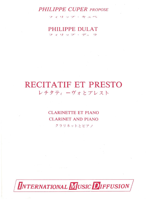 Recitatif et presto - cliccare qui